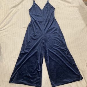 Velvet jumpsuit